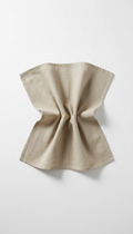 Oatmeal Linen Bath Towel