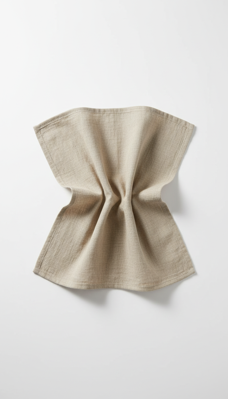 Oatmeal Linen Bath Towel
